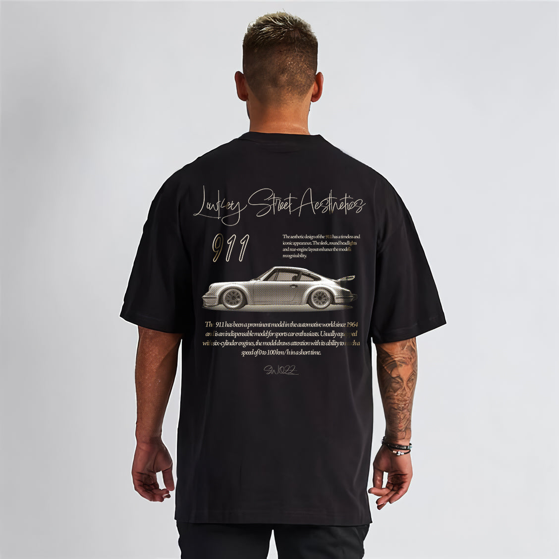 Porsche 911 Özel Tasarım Unisex Regular Porsche 911 Özel Tasarım T-shirt