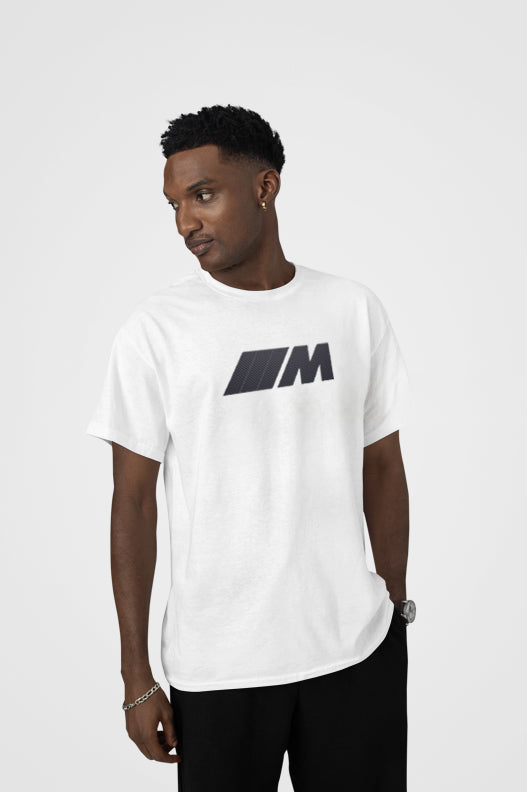 BMW S1000RR Tasarımlı Regular Unisex Tişört – Unleash The Beast Motosiklet Temalı Beyaz Siyah Model