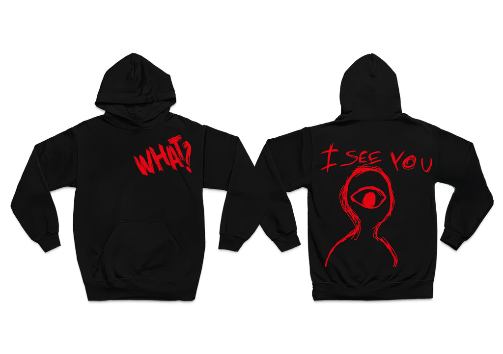 I See You Hoodie 3 Ip Kalın Kumaş Unisex Sweatshirt Hoodie