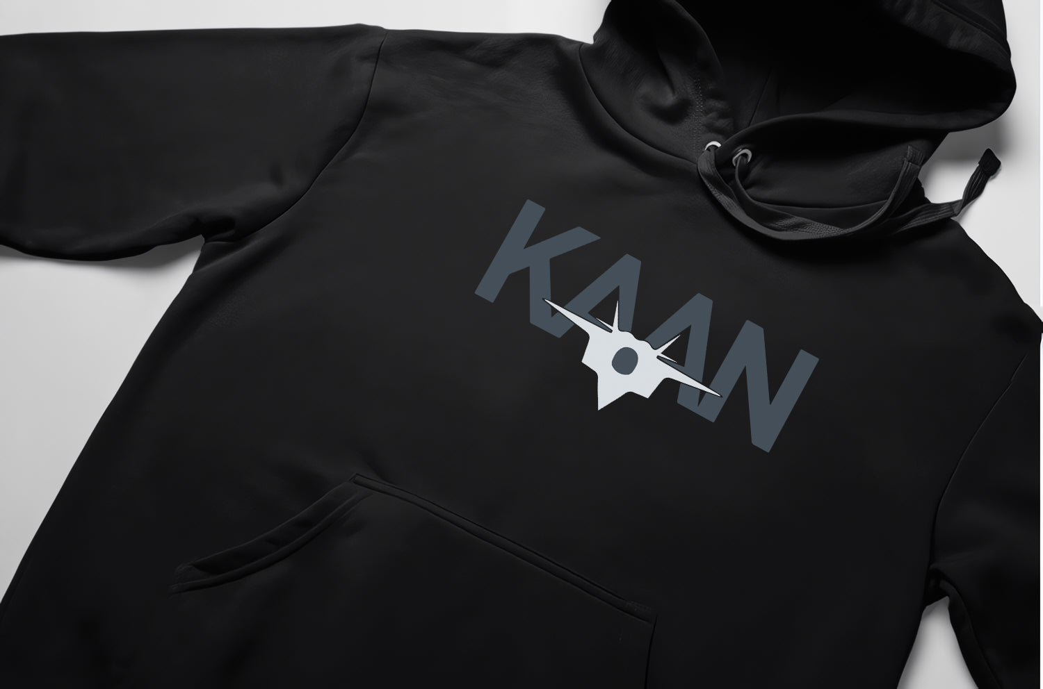KAAN Hoodie – Limited Edition, Unisex Oversize Kapüşonlu Sweatshirt, Kanguru Cepli, 3 İplik Şardonlu