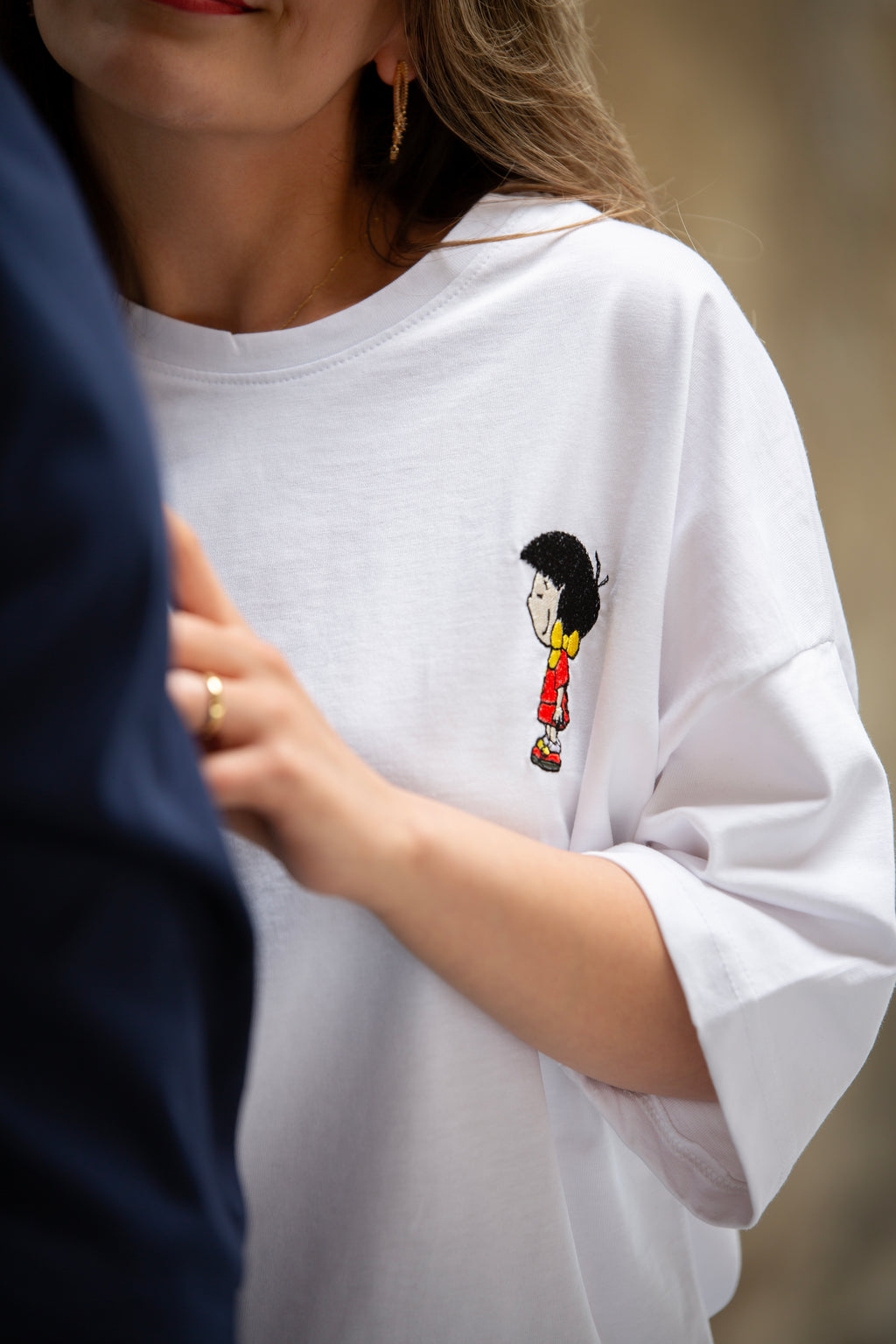 Cedric ve Chen Nakışlı Premium Çift Kombini 2 Adet Tshirt Sevgili Kombini