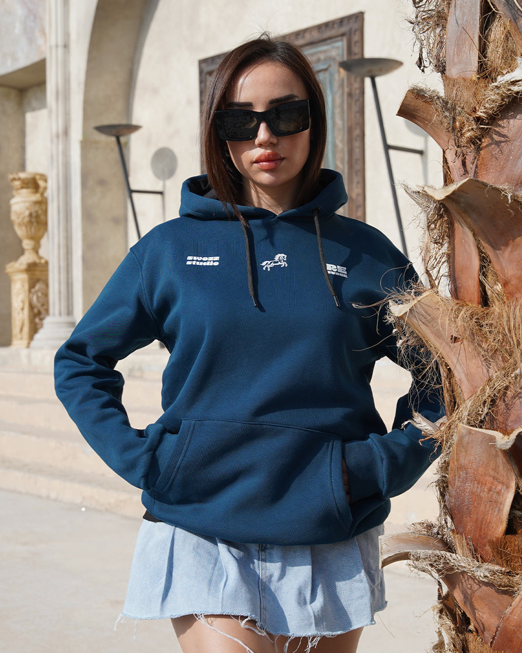 Resurge – Yeniden Doğuş Kapüşonlu Sweatshirt (Unisex · 3 İplik Şardonlu)