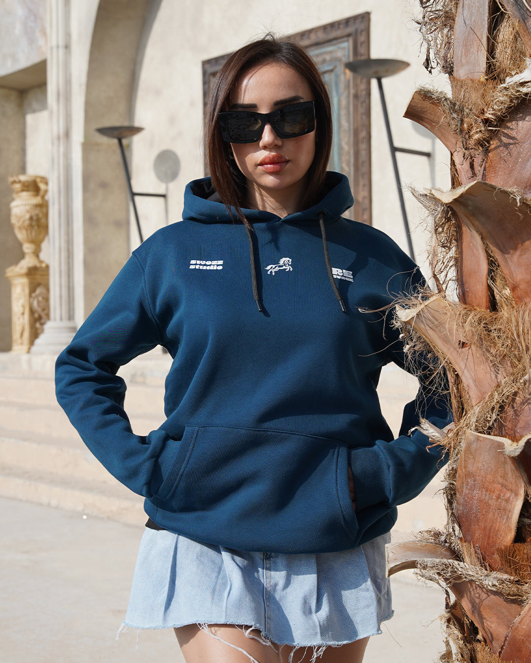 Resurge – Yeniden Doğuş Kapüşonlu Sweatshirt (Unisex · 3 İplik Şardonlu)