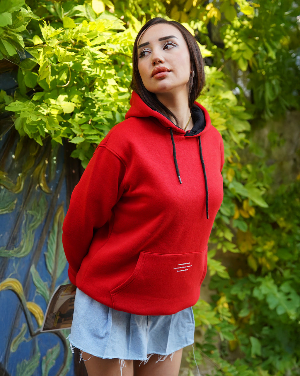 Notes of Silence 2025 – Minimal Kapüşonlu Sweatshirt (Unisex · 3 İplik Şardonlu)