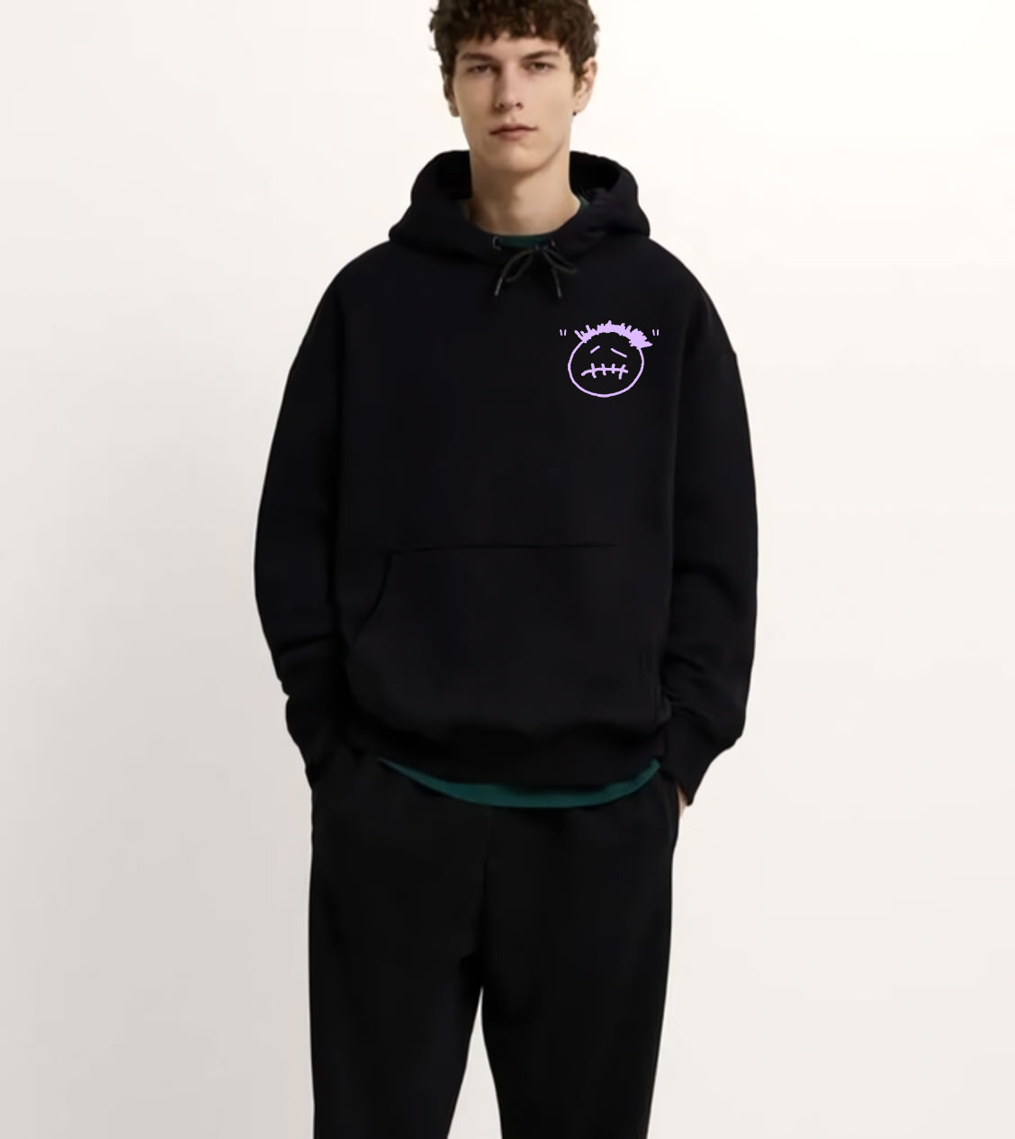 Travis Scott Baskılı Unisex Premium Oversize Sweatshirt cactus jack