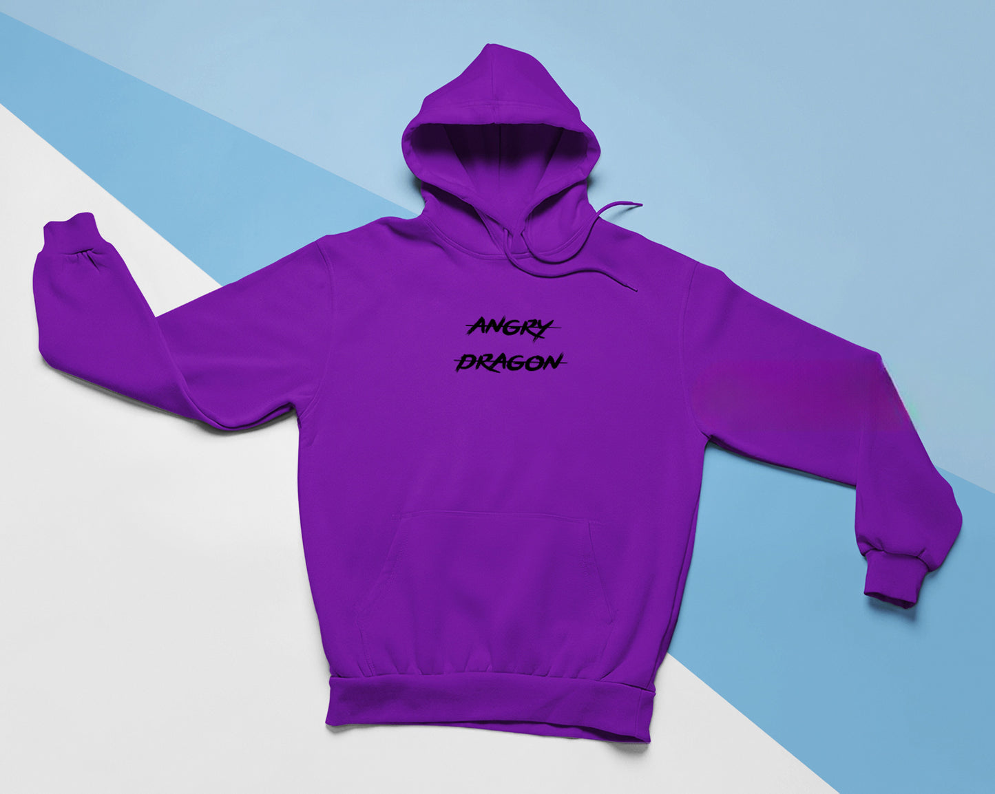 Angry Dragon Baskılı 3 iplik kalın kışlık Özel Tasarım Sweatshirt Hoodie