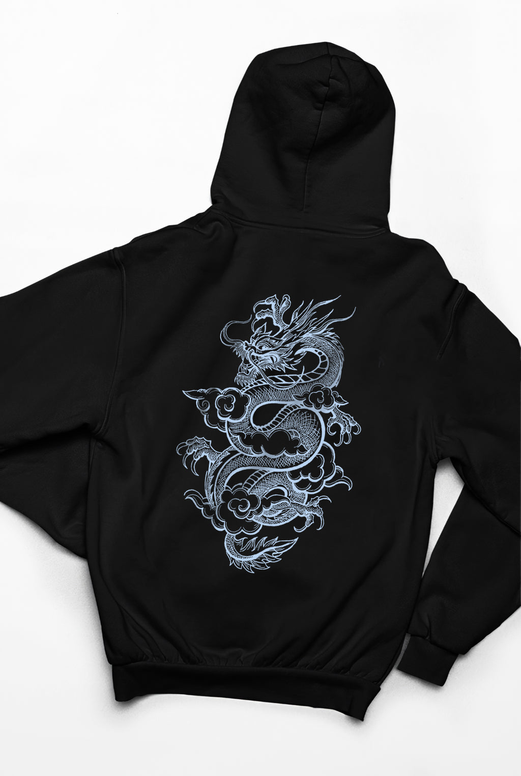 Angry Dragon Baskılı 3 iplik kalın kışlık Özel Tasarım Sweatshirt Hoodie