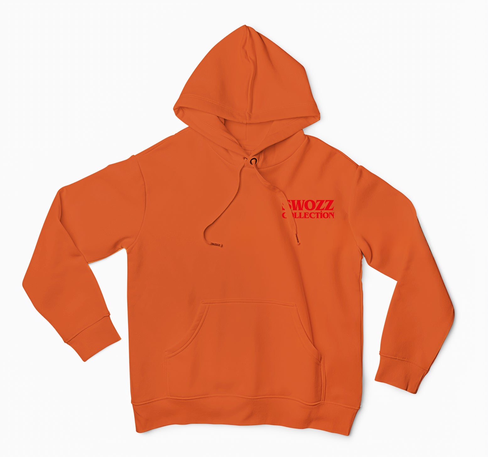 Ashes Rise – Ateşten Doğan Kapüşonlu Sweatshirt (Unisex · Turuncu · 3 İplik Şardonlu)