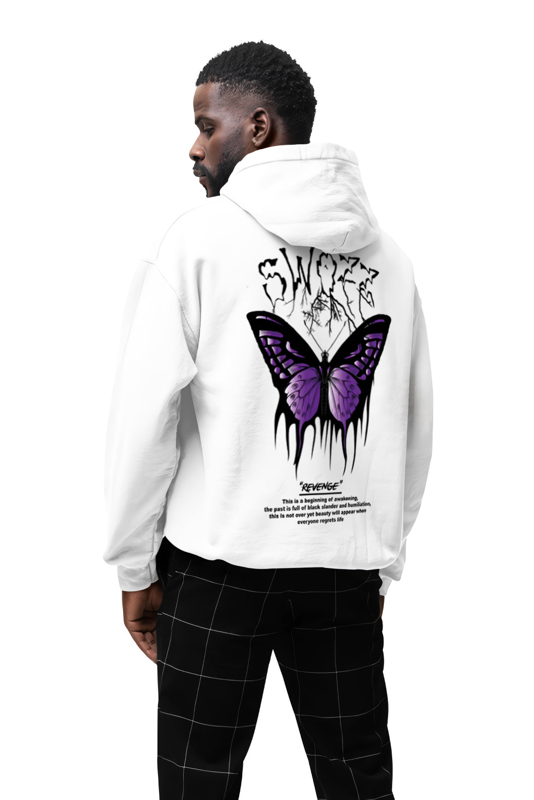 İntikam Kelebeği Özel tasarım Premium Unisex Oversize Sweatshirt Hoodie