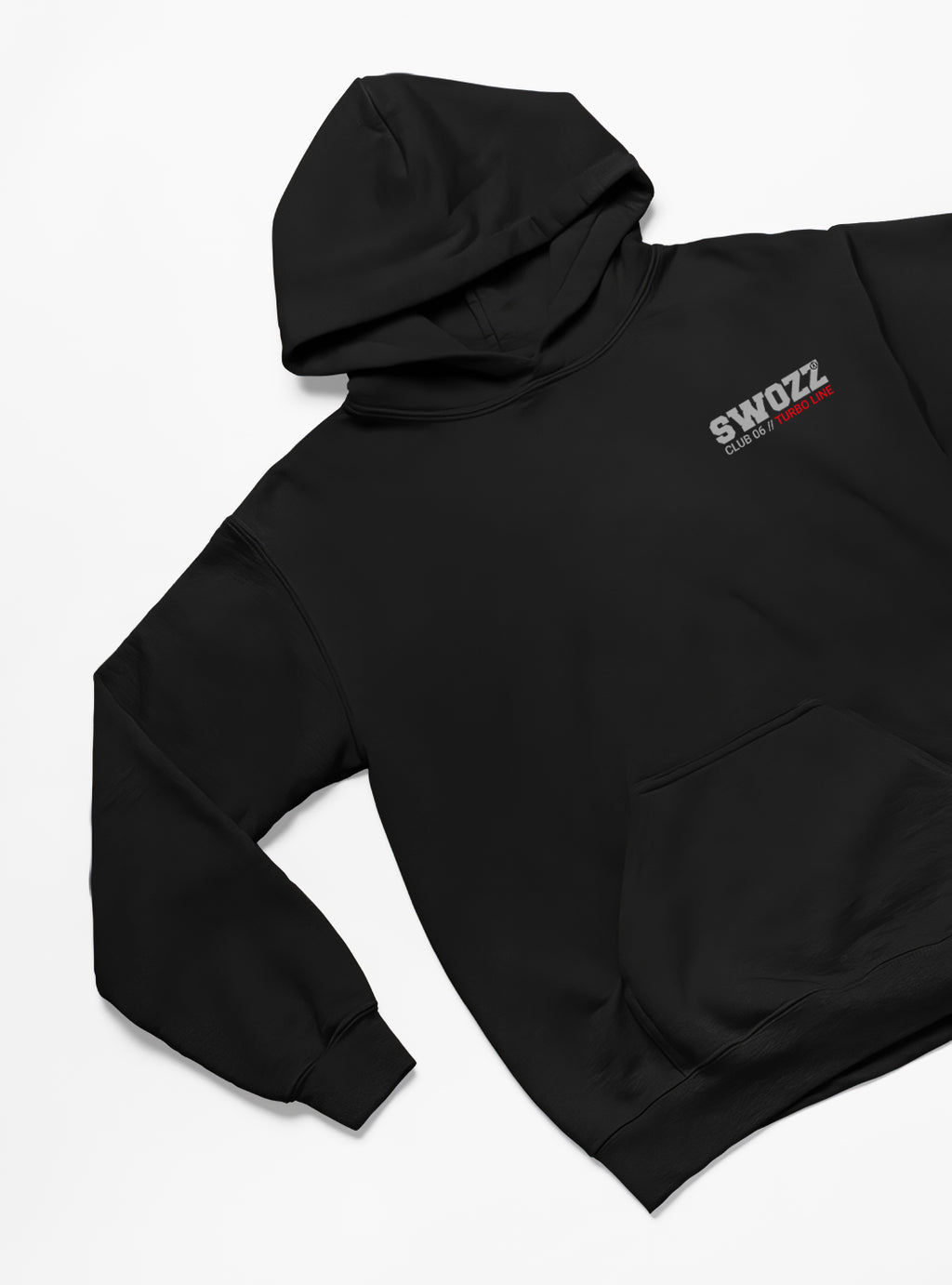 Boost Club Hoodie – Speed Spirit Koleksiyonu, Unisex Oversize Kapüşonlu Sweatshirt, 3 İplik Şardonlu