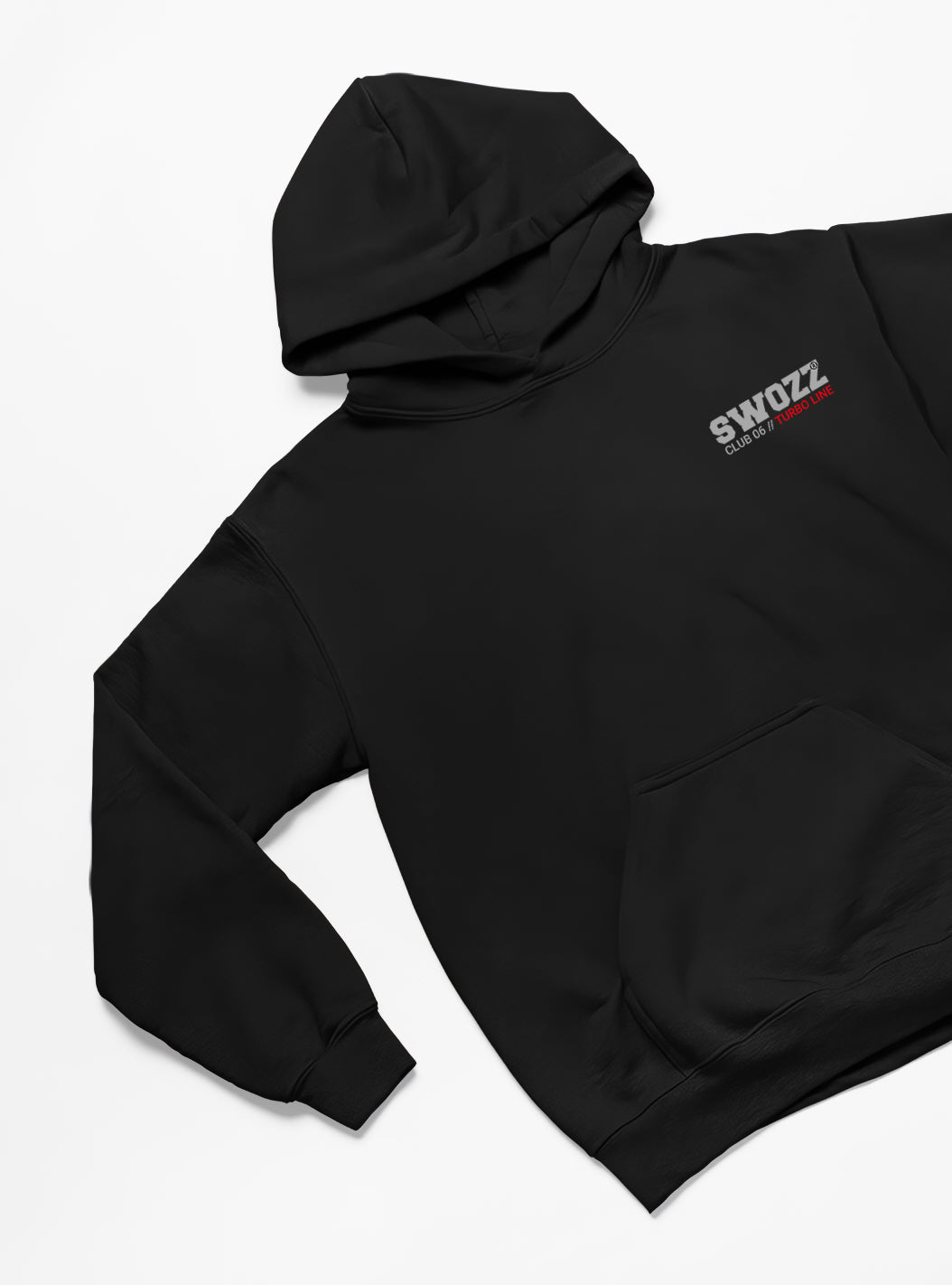 Boost Club Hoodie – Speed Spirit Koleksiyonu, Unisex Oversize Kapüşonlu Sweatshirt, 3 İplik Şardonlu