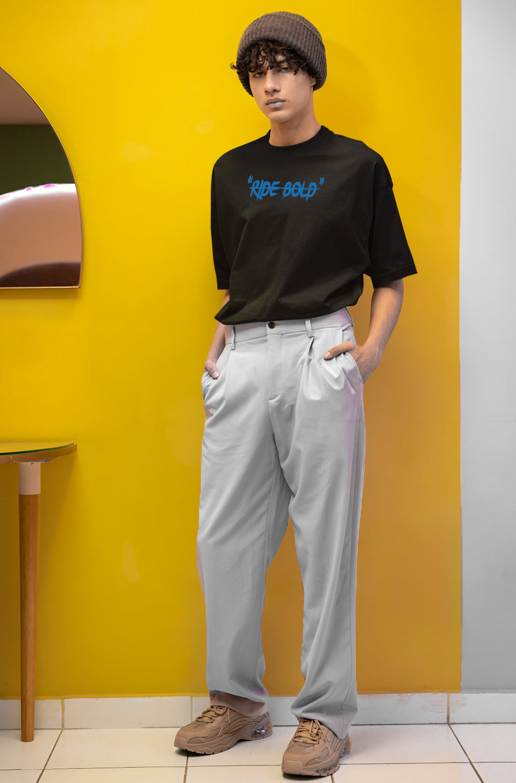 CFMoto 250SR Tasarımlı Siyah Regular Unisex Tişört Ride Bold Motosiklet Temalı Model