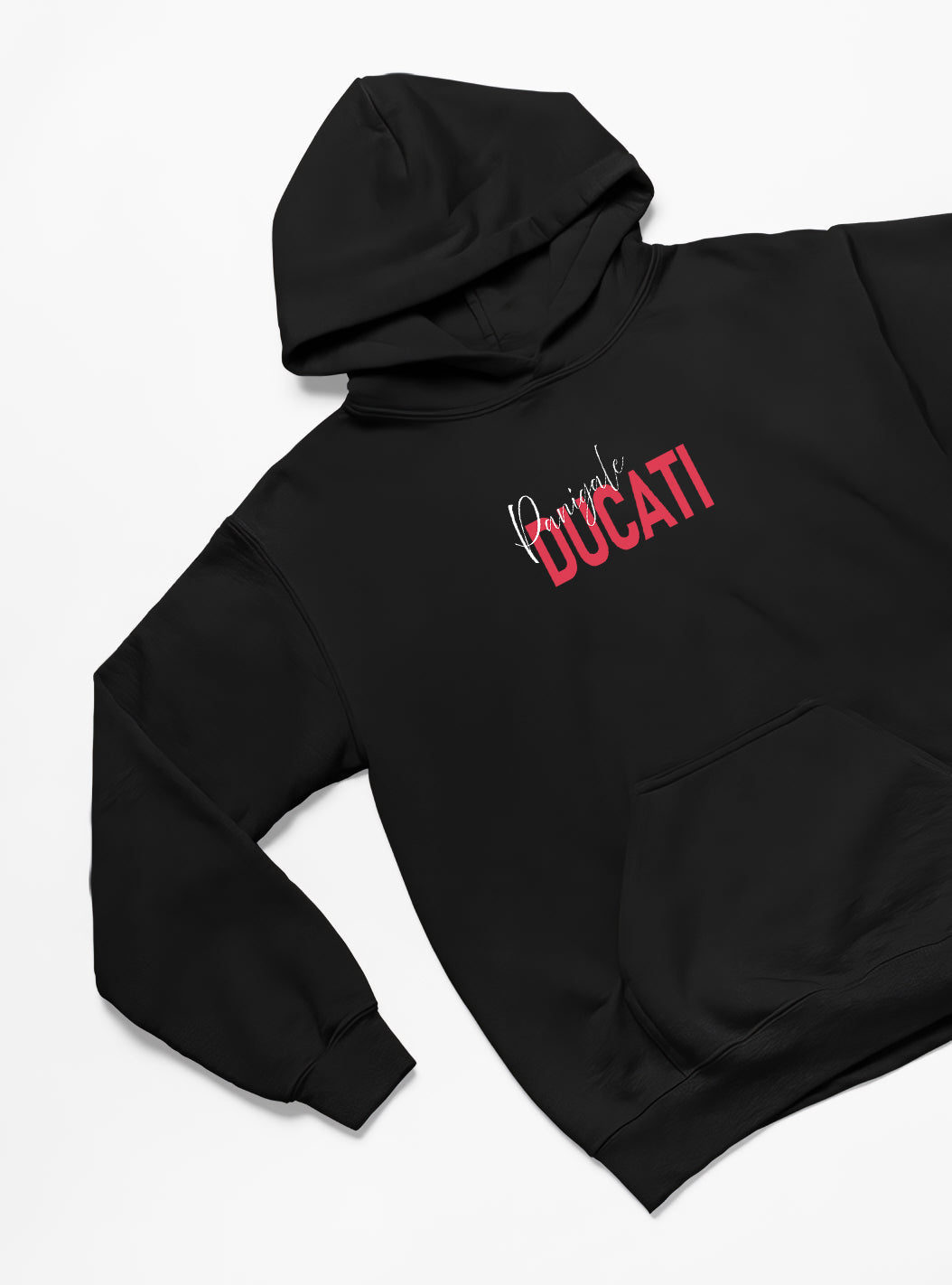 Ducati Panigale Hoodie – Limited Edition, Unisex Oversize Kapüşonlu Sweatshirt, Kanguru Cepli, 3 İplik Şardonlu