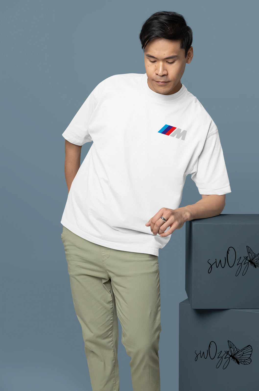 BMW E92 M3 Özel Tasarım Ön ve Sırt Baskılı Regular Unisex Tişört