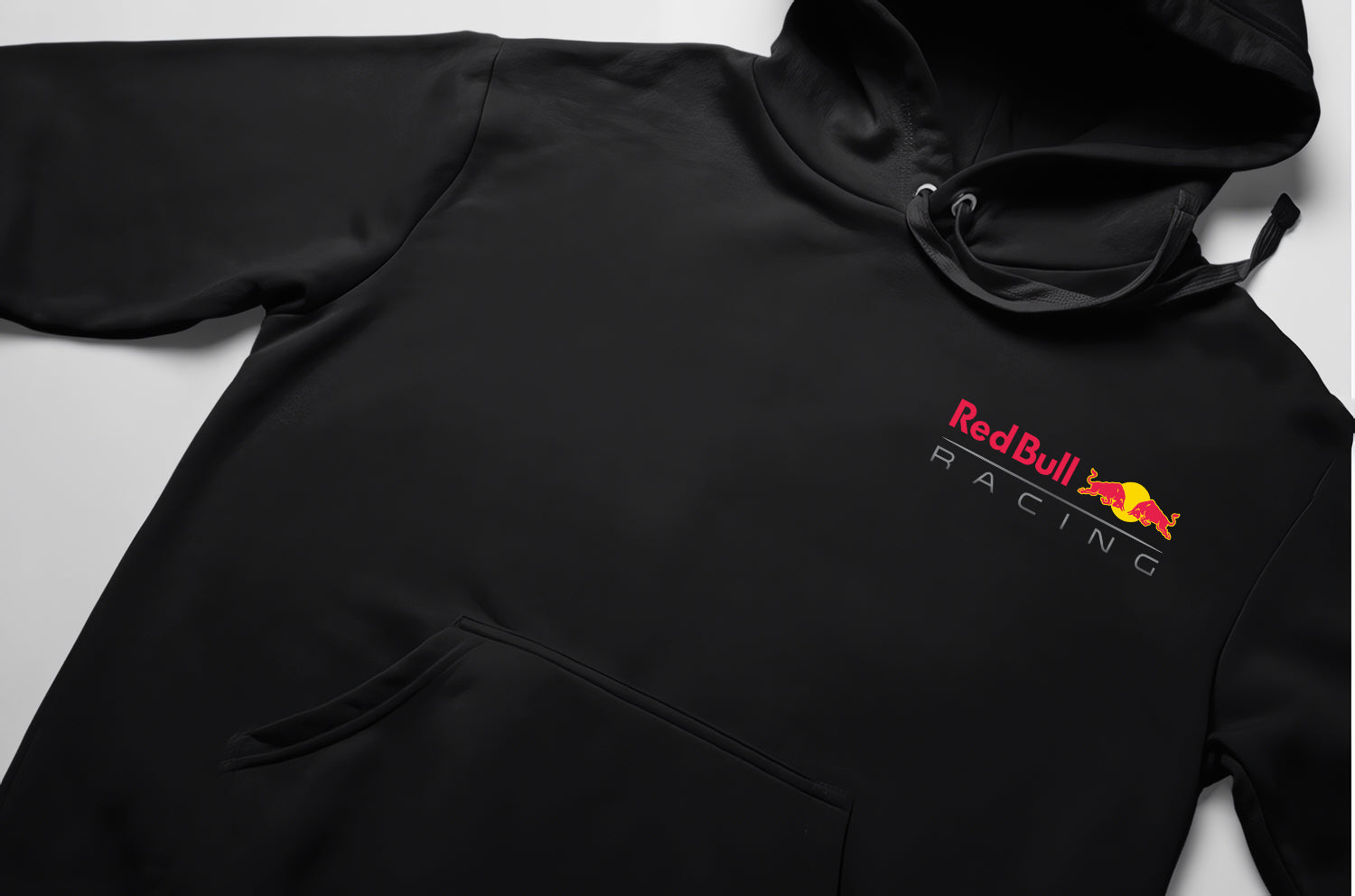 F1 Redbull Team ön ve sırt baskılı Siyah 3 Ip Kalın Kumaş Unisex Sweatshirt Hoodie