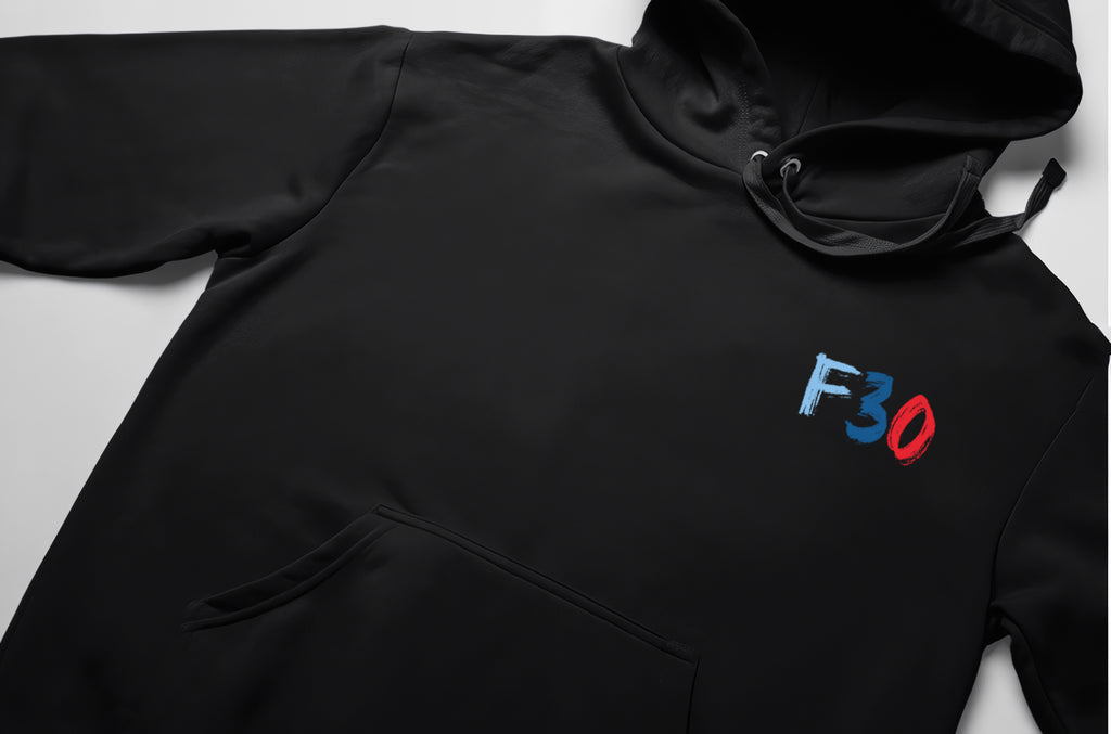 BMW F30 Hoodie – Limited Edition, Unisex Oversize Kapüşonlu Sweatshirt, Kanguru Cepli, 3 İplik Şardonlu