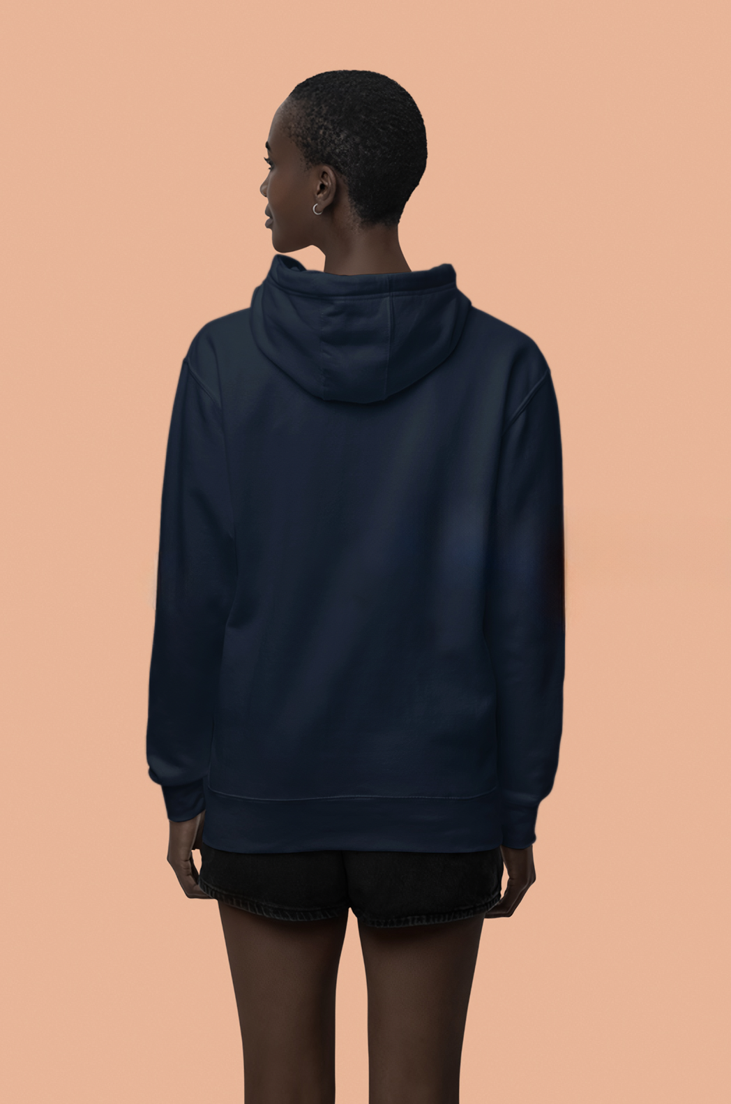 Petrol Mavisi Basic Regular Fit Hoodie – Unisex, Premium 3 İplik Şardonlu Kapüşonlu Sweatshirt