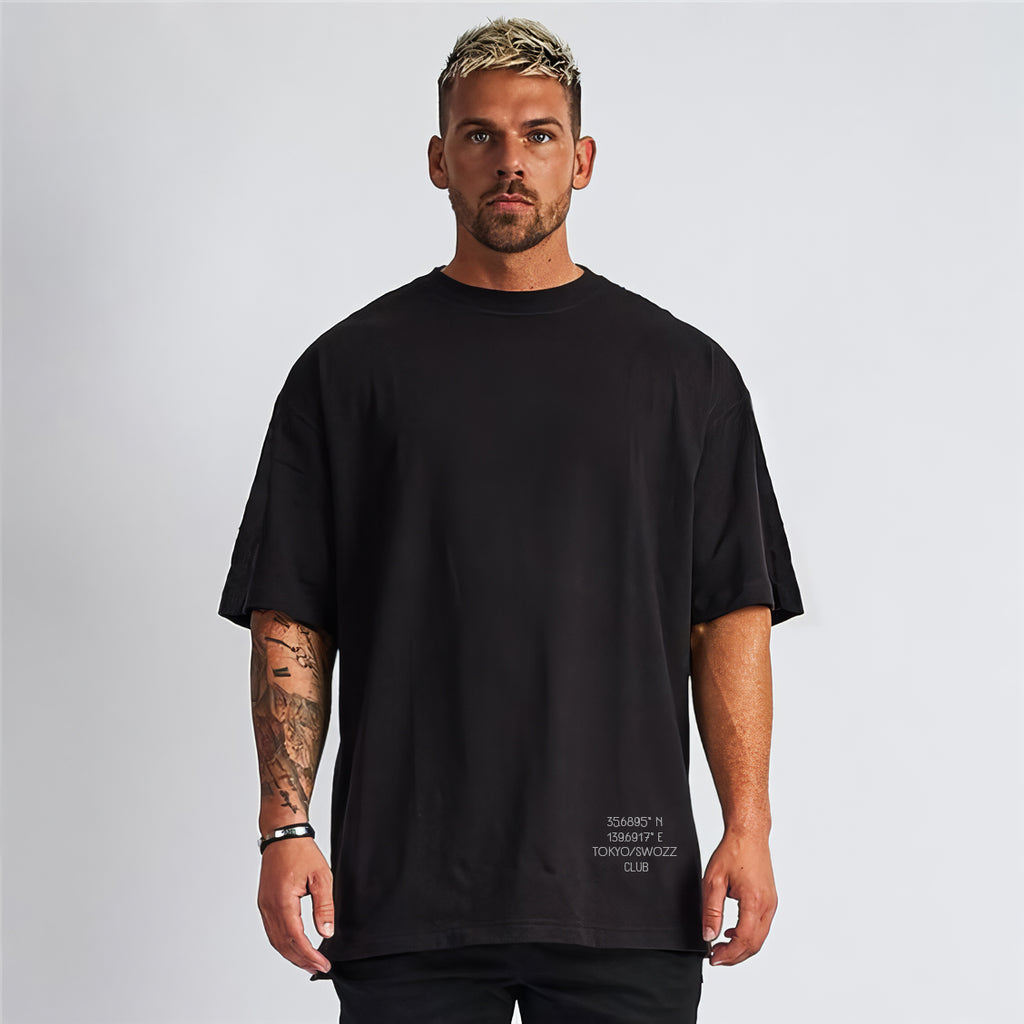 Midnight Machine Tasarımı - Siyah Regular Unisex Tişört | SWOZZ SPEED & SPIRIT Koleksiyonu