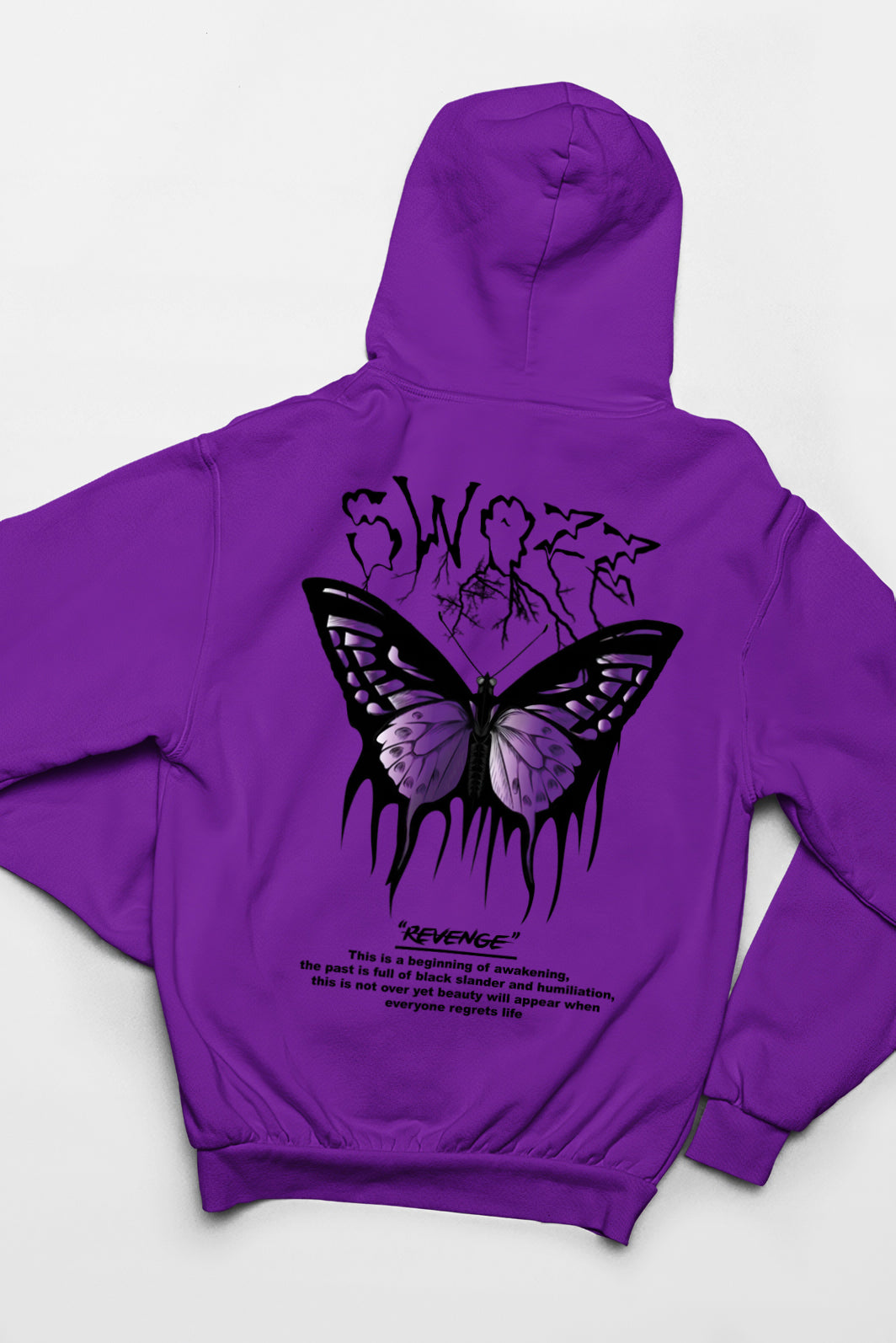 İntikam Kelebeği Özel tasarım Premium Unisex Oversize Sweatshirt Hoodie