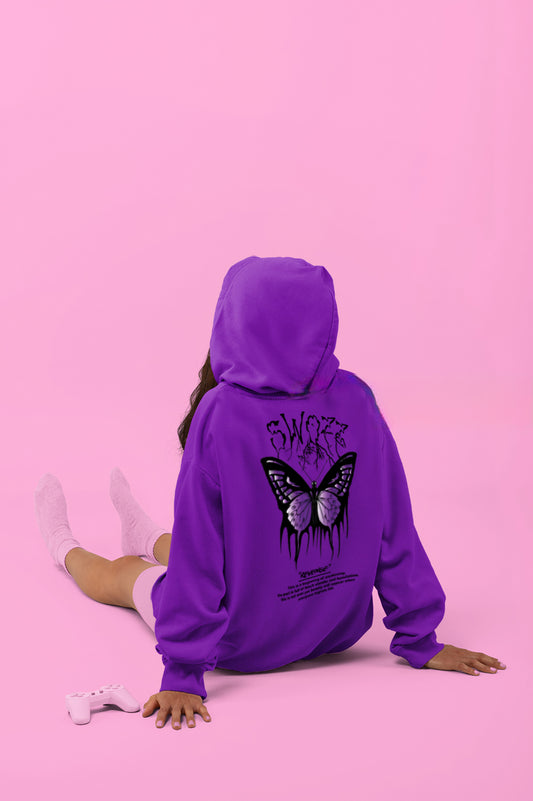 İntikam Kelebeği Özel tasarım Premium Unisex Oversize Sweatshirt Hoodie