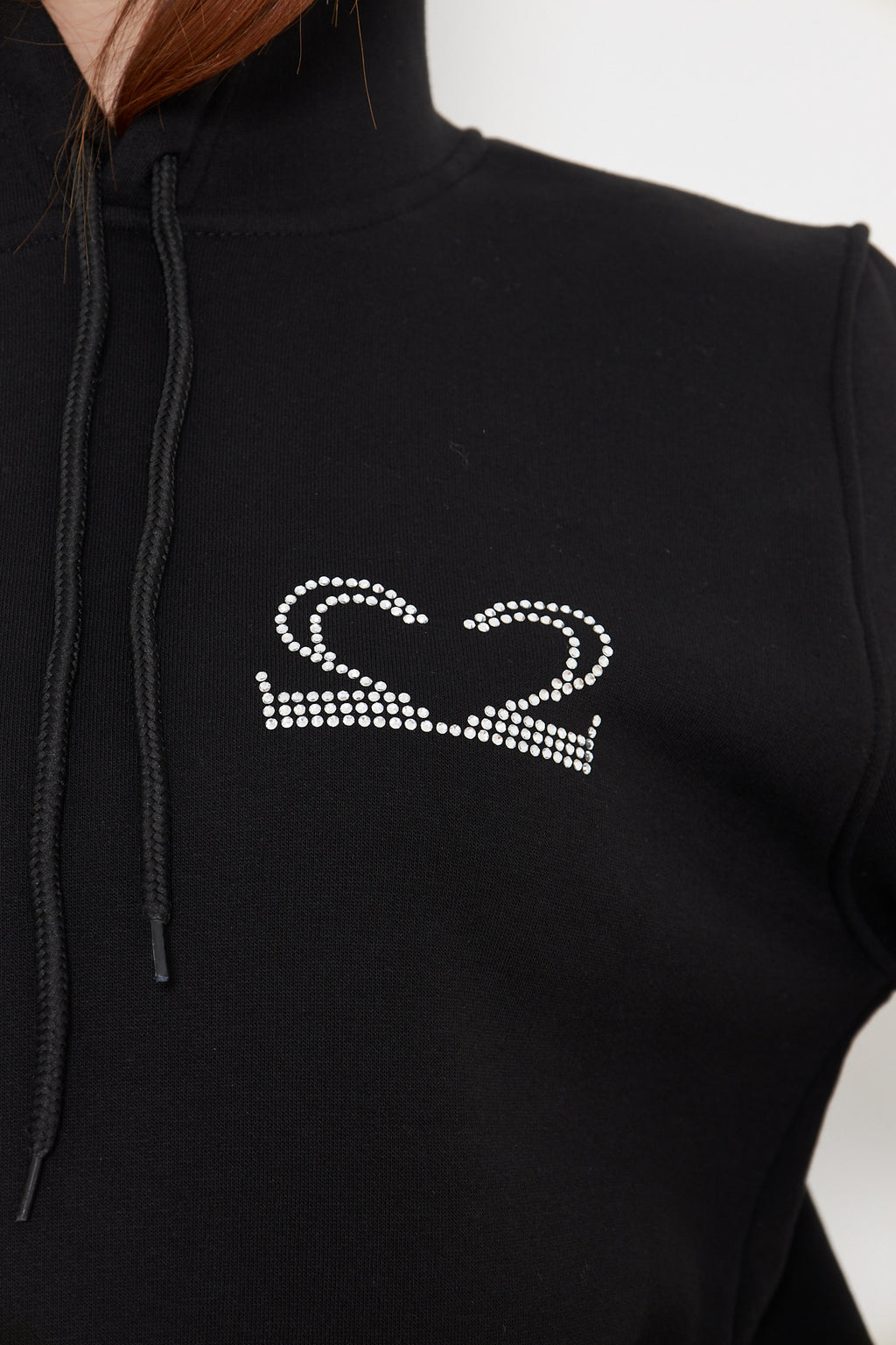 Taş Baskılı Unisex Oversize Motive Sweatshirt