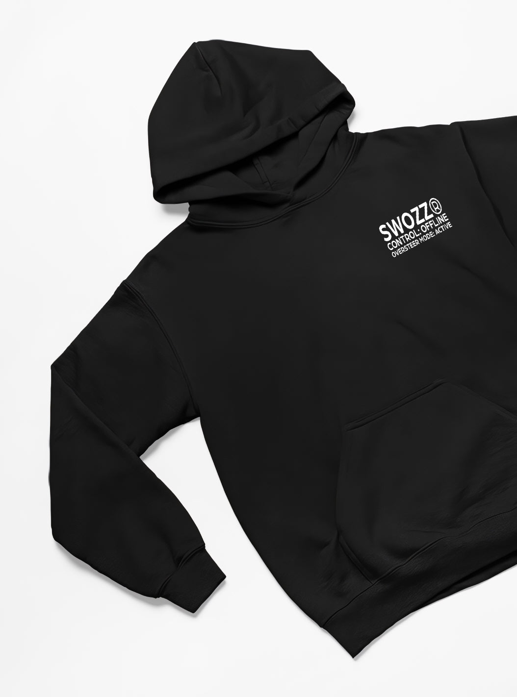 Oversteer Syndicate Hoodie – Speed Spirit Koleksiyonu, Unisex Oversize Kapüşonlu Sweatshirt, 3 İplik Şardonlu