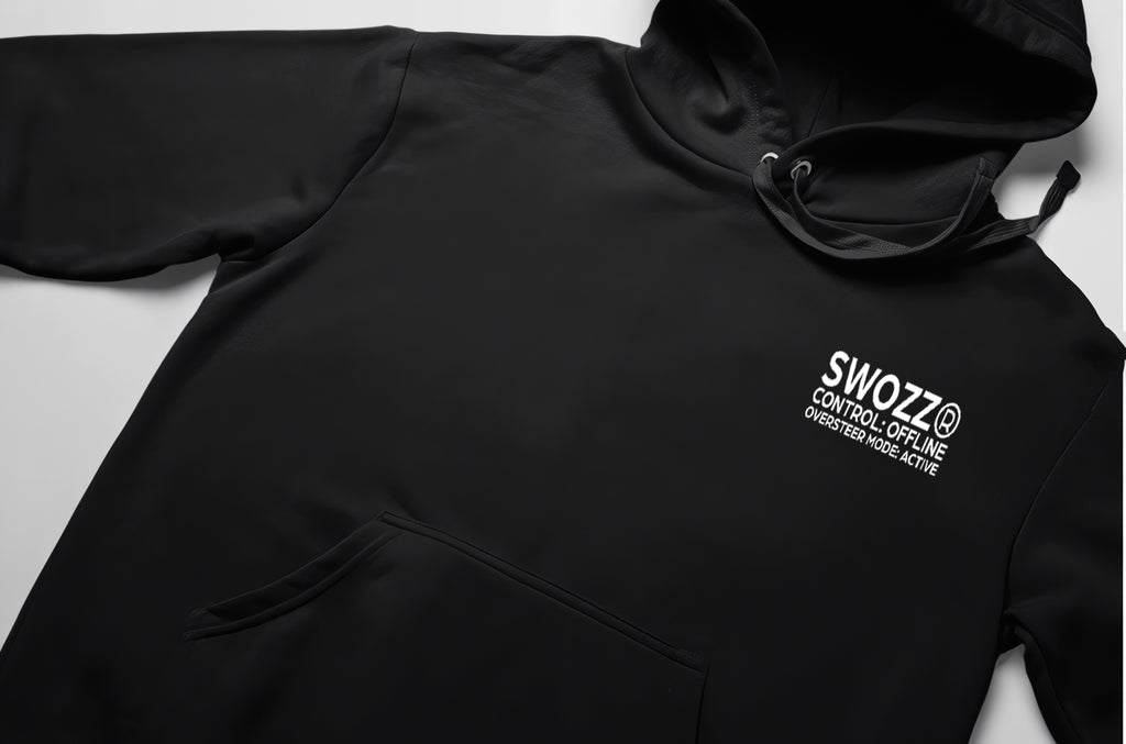 Oversteer Syndicate Hoodie – Speed Spirit Koleksiyonu, Unisex Oversize Kapüşonlu Sweatshirt, 3 İplik Şardonlu