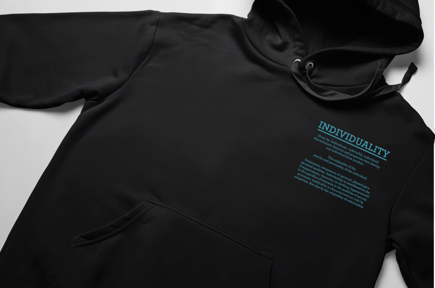 Personality Ön ve Sırt Baskılı Özel Tasarım Premium Unisex Oversize Hoodie Kapşonlu Sweatshirt