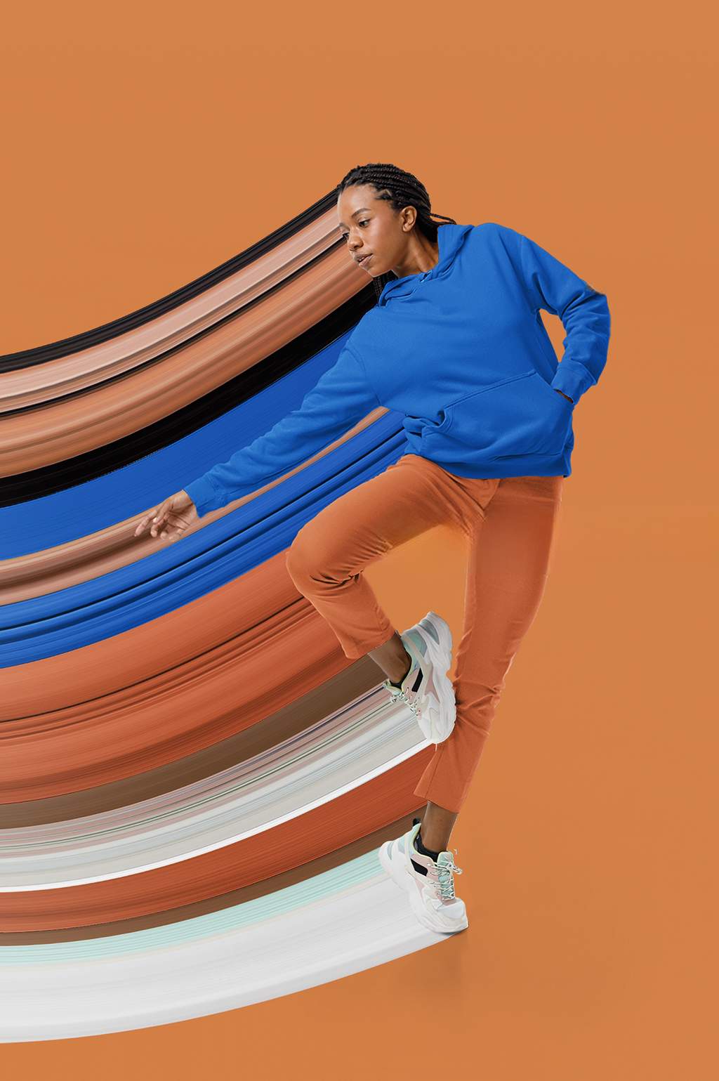 Bebe Mavisi Basic Regular Fit Hoodie – Unisex, Premium 3 İplik Şardonlu Kapüşonlu Sweatshirt