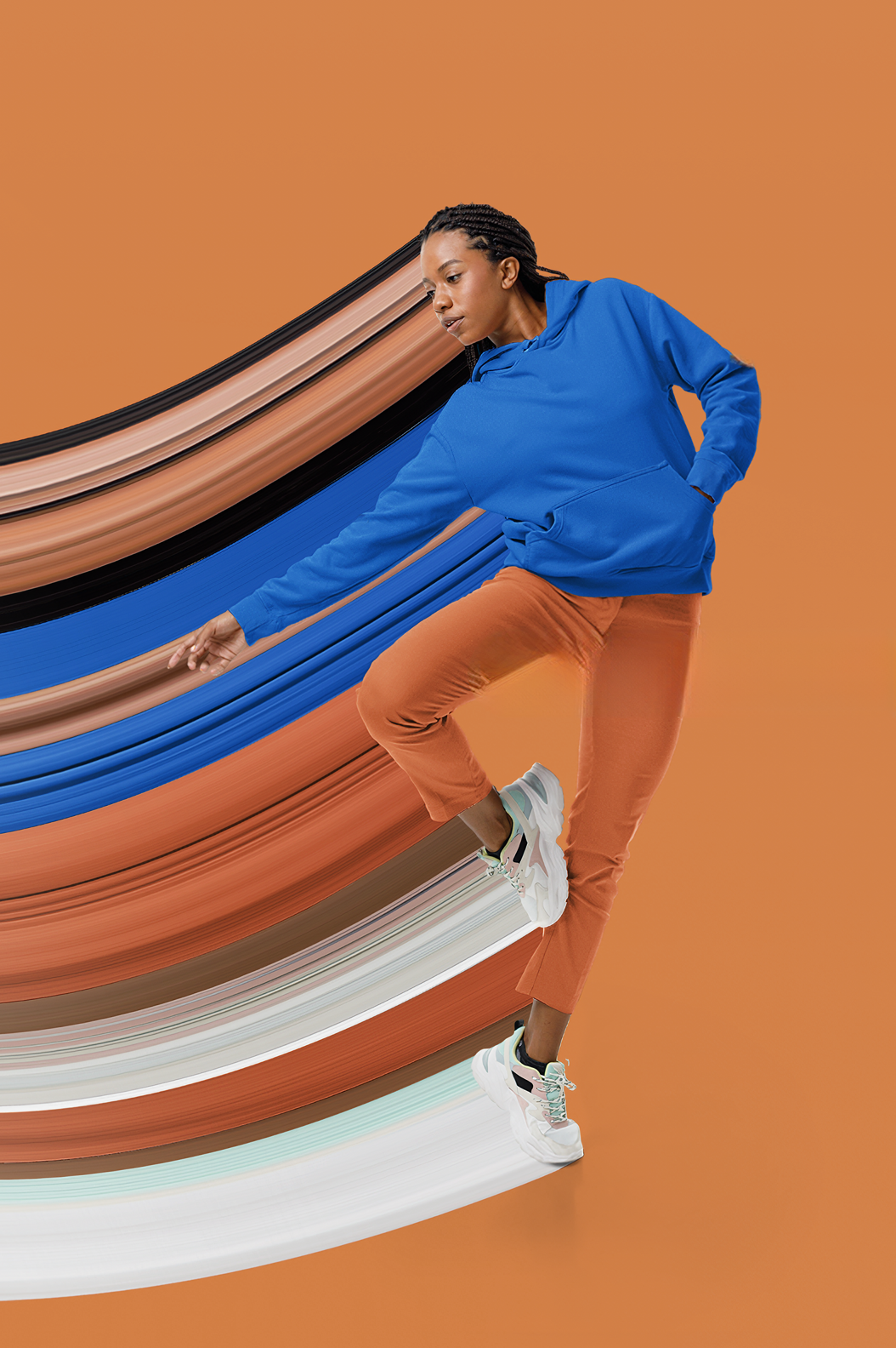 Bebe Mavisi Basic Regular Fit Hoodie – Unisex, Premium 3 İplik Şardonlu Kapüşonlu Sweatshirt