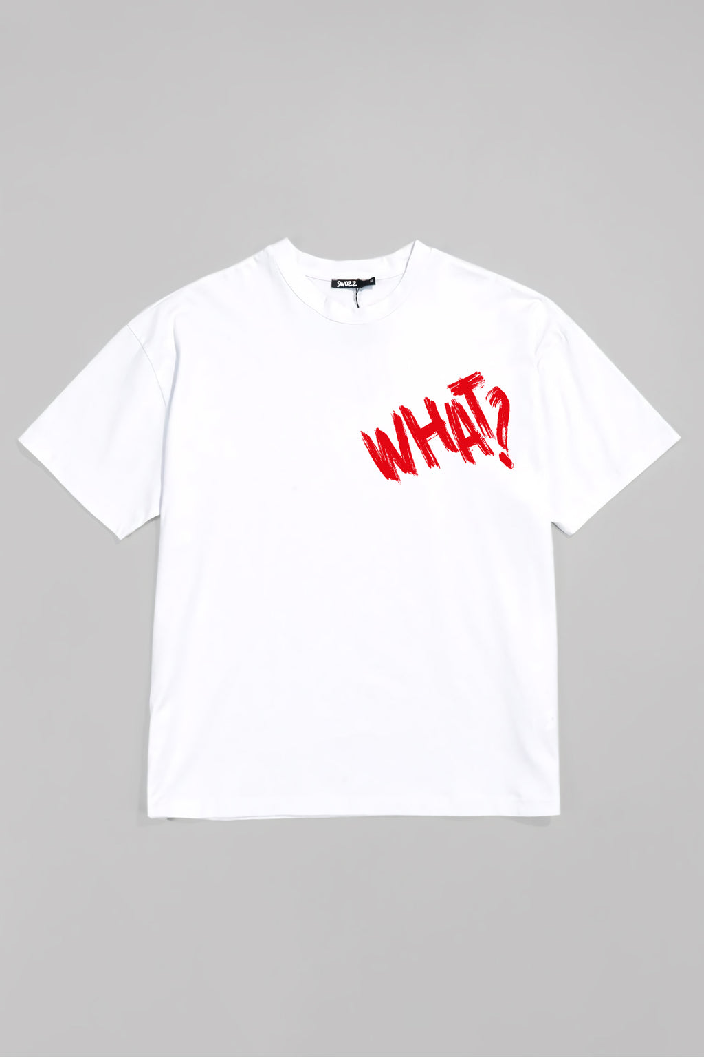 I SEE YOU Yazılı Beyaz Oversize Unisex Tişört – Özel Baskılı Streetwear Tasarım