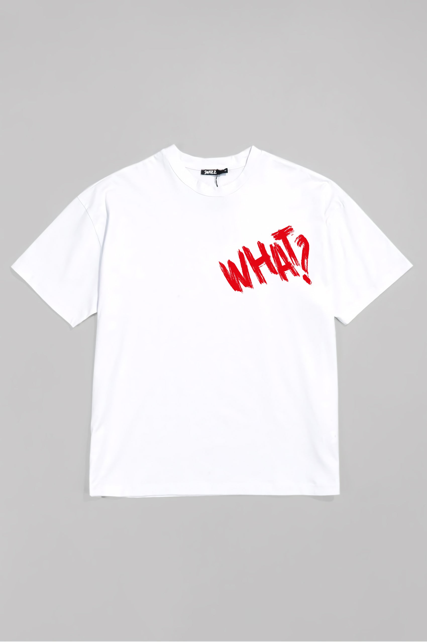 I SEE YOU Yazılı Beyaz Oversize Unisex Tişört – Özel Baskılı Streetwear Tasarım