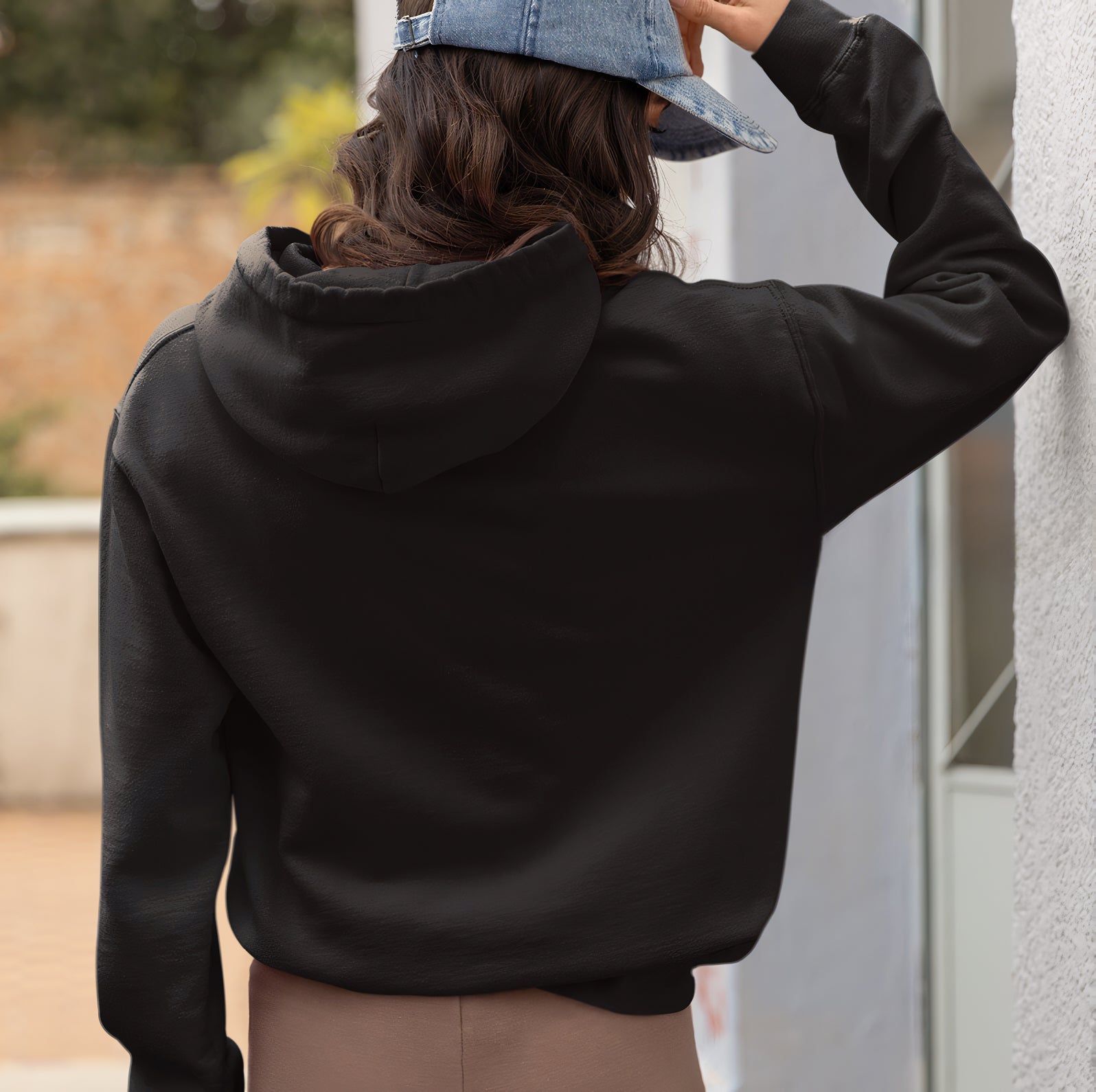 Cherry Baskılı 3 iplik kalın kışlık Özel Tasarım Kadın Sweatshirt Hoodie