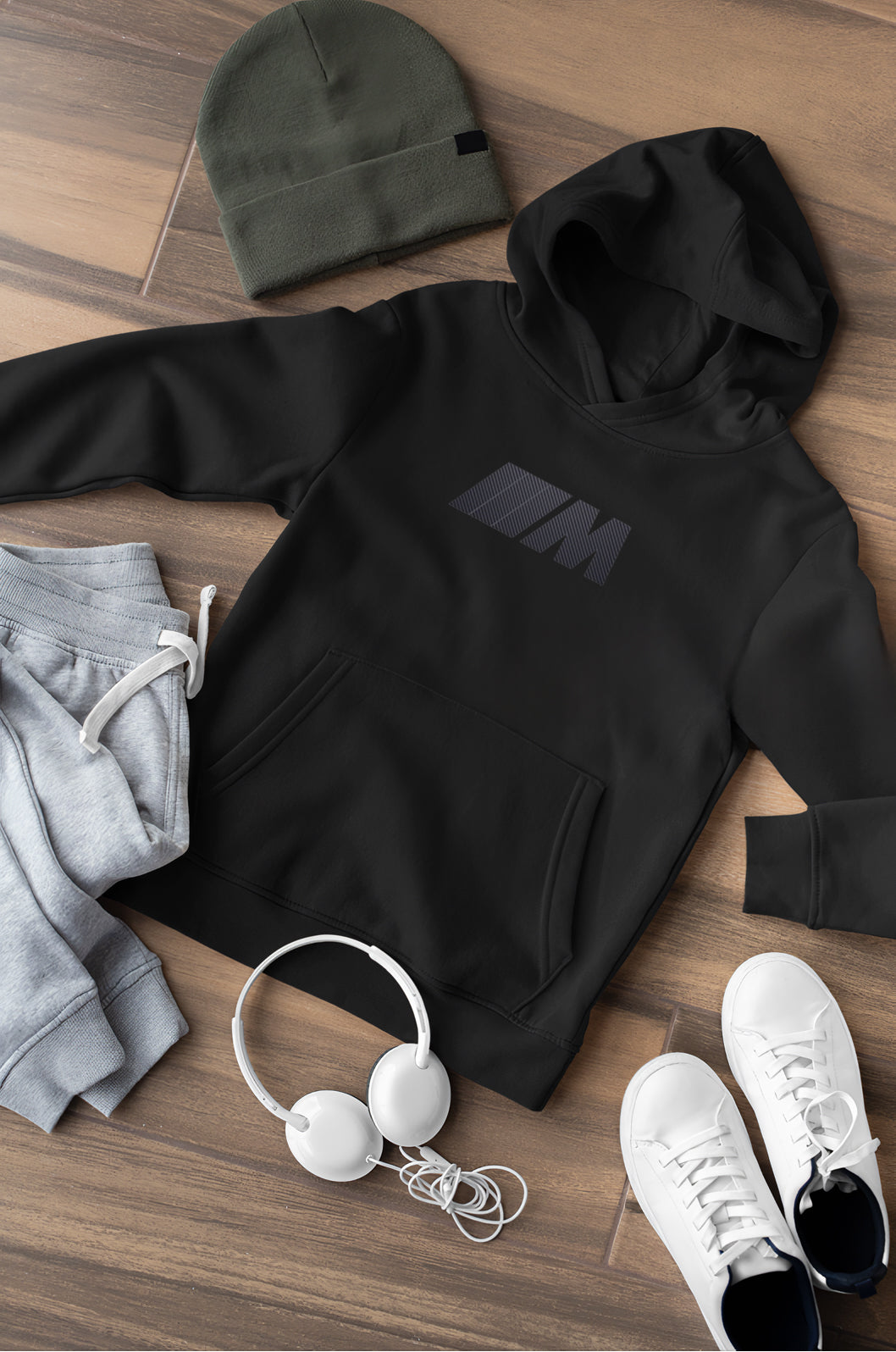 BMW M baskılı Unisex Oversize Sweatshirt 3 iplik kalın kışlık Özel Tasarım Hoodie