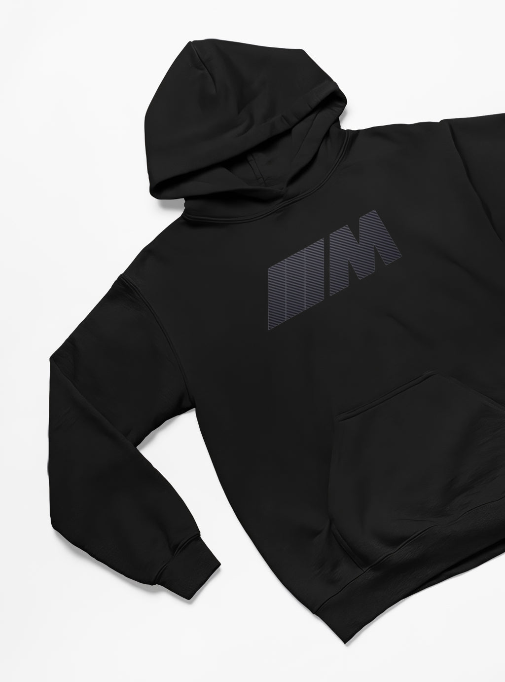 BMW M baskılı Unisex Oversize Sweatshirt 3 iplik kalın kışlık Özel Tasarım Hoodie